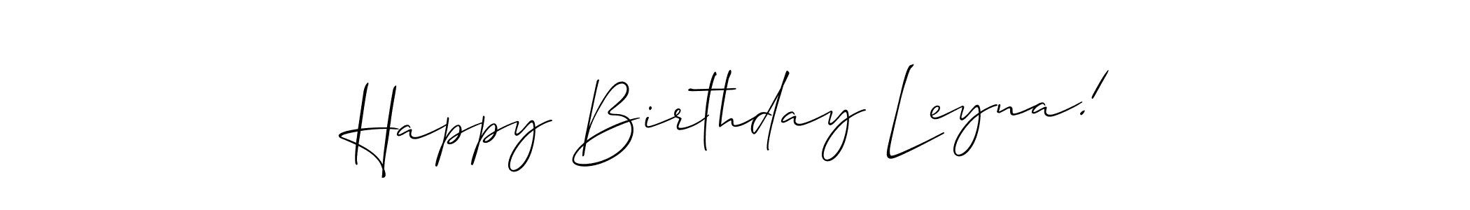 93+ Happy Birthday Leyna! Name Signature Style Ideas | Exclusive eSignature